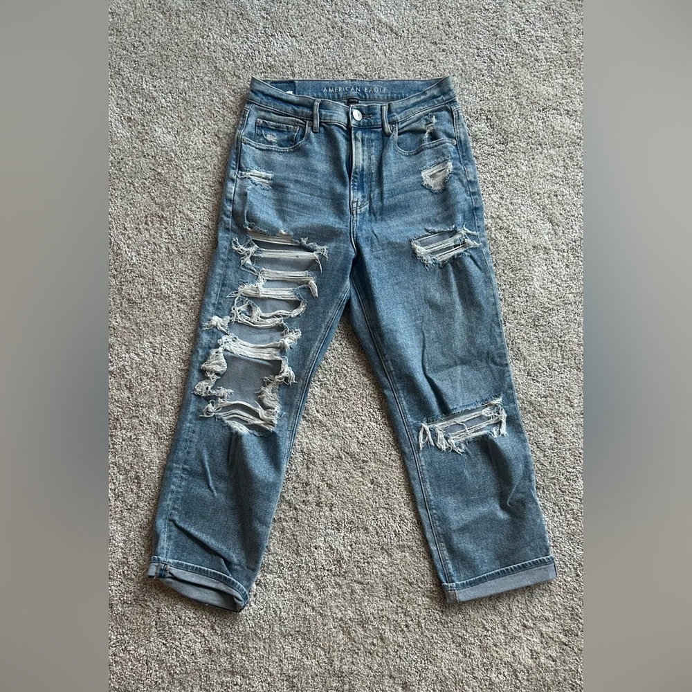 American Eagle Outfitters Light Blue Denim Pants
